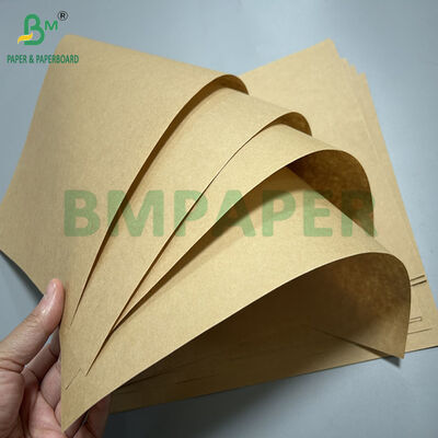80 گرام 90 گرام کاغذ کرافت قهوه ای بدون پوشش برای کیسه های بسته بندی مواد غذایی 1000 میلیمتر 1100 میلیمتر