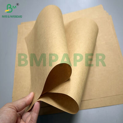 80 گرام 90 گرام کاغذ کرافت قهوه ای بدون پوشش برای کیسه های بسته بندی مواد غذایی 1000 میلیمتر 1100 میلیمتر