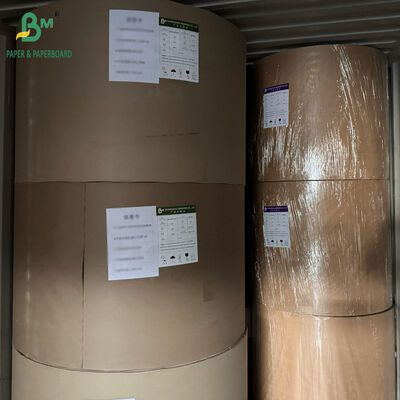 40GSM رول های کاغذ سفید بدون پوشش 840MM برای بسته بندی کفش و پارچه