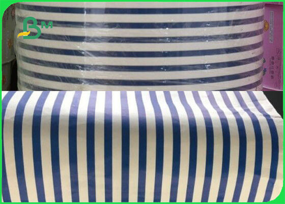 رول کاغذ نی نوشیدنی قابل چاپ با رنگ مشکی کامل یک رو 80G 135G