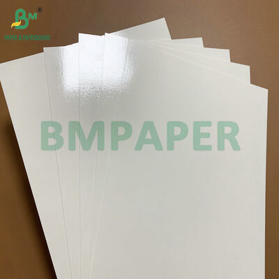 کاغذ لمینت شده دو لایه PE مقاوم در برابر نشت سنگین 230 گرمی 245 گرمی برای بسته‌بندی غذای گرم سینی‌های آماده‌سازی غذا