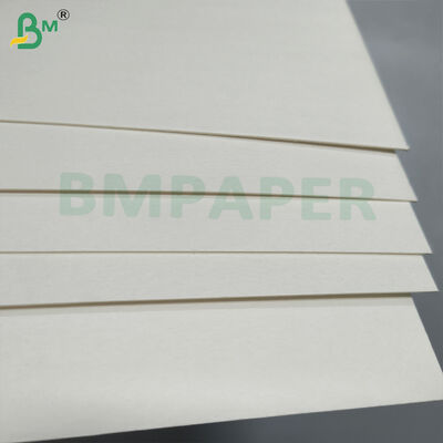 Off White Pulpboard Coaster Board 0.8mm Absorbent Cardboard Mat Board