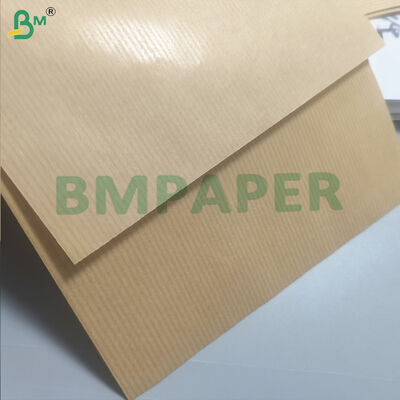 کاغذ بسته بندی کرافت نواری قهوه ای طبیعی MG One Side 50gsm
