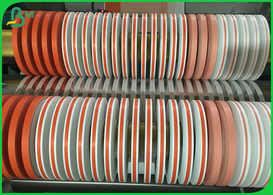 FSC Certified 60gsm 13mm 14mm 15mm Width مقیاس کاغذ غذایی قابل چاپ کاغذ نیو برای Straws Safe