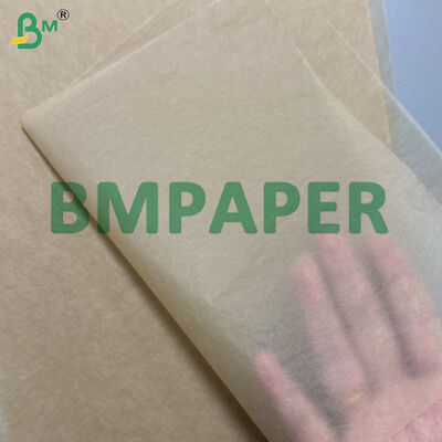 19g 14g کاغذ چرخدار تنباکو سفید، قهوه ای طبیعی فوق العاده نازک درجه غذایی گواهی شده