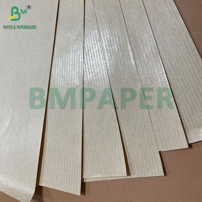 Strong Expansible 60gr One Side Gloss MG Stripped Kraft Paper Unbleached