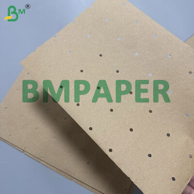 90inch 72inch Perforated Brown Kraft Paper Rolls 80, Custom Lengths, Round Holes