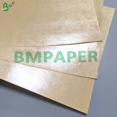 بسته بندی فریزر کاغذ فریزر قدرت طبیعی 60gsm Poly Coated یک طرفه