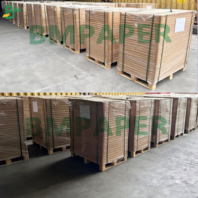 بسته بندی فریزر کاغذ فریزر قدرت طبیعی 60gsm Poly Coated یک طرفه