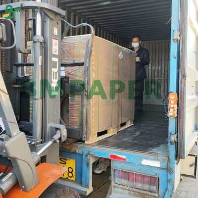 بسته بندی فریزر کاغذ فریزر قدرت طبیعی 60gsm Poly Coated یک طرفه