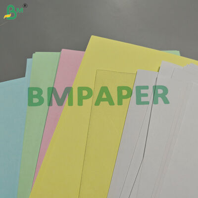 76 گرم کاغذ بدون کربن NCR برای فاکتور فروش تصویر سیاه 8.5 اینچ x 14 اینچ چگالی بالا