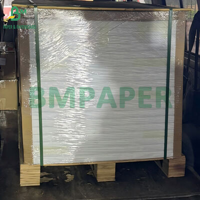 120g 150g 160g 180g 200g 220g کاغذ کرافت سفید فشار بالا برای کیسه های خرید