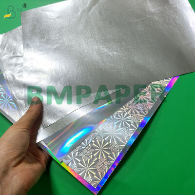 کاغذ متالایز نقره‌ای ضد آب با مقاومت در برابر رطوبت 68 گرمی 70 گرمی برای برچسب آبجو 70 سانتی‌متر