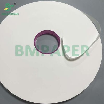 24gsm 28gsm Eco - friendly Straw Wrapping Paper White Rolls 26mm 29mm 32mm