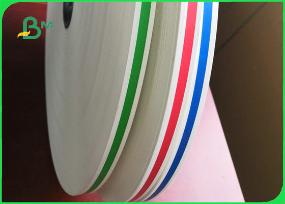 کاغذ نی نوشیدنی زرد تجزیه‌پذیر برای مهمانی با نوارهای رنگارنگ