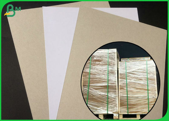 FSC Certified Covered Duplex Board Side Side With Back Gray In Rolling Package