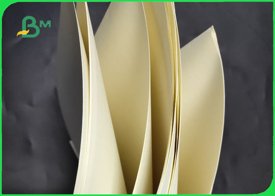 70GSM 80GSM زرد Woodfree مقاله / اوراق قرضه 100٪ پالپ ویرجین FSC خبره