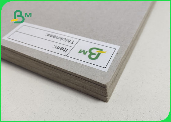 FSC 1MM - 2MM صافي خاکستری تخته خرده چوب سفيد 70 * 100CM