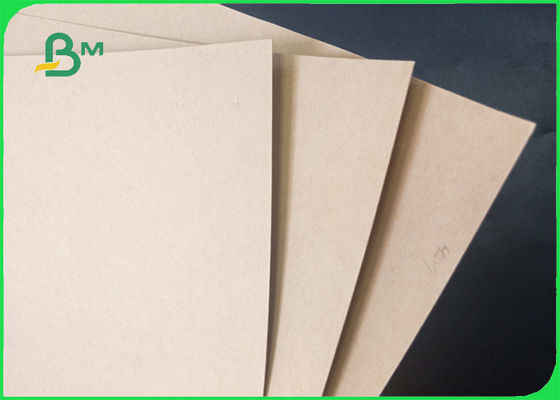 250gsm - 400gsm ضخامت خوب FSC Natural Brown Kraft Liner Paper for Packing