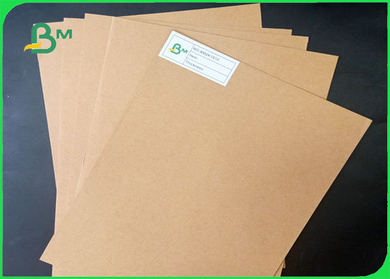 250gsm - 400gsm ضخامت خوب FSC Natural Brown Kraft Liner Paper for Packing