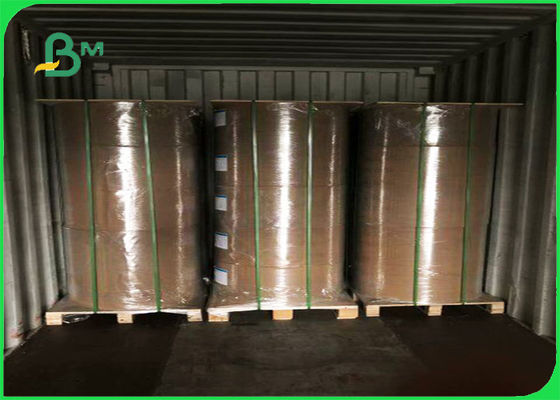 FSC اعتبار 30 - 50GSM MG MF کاغذ سفارشی سفارشی یک طرفه پوشش داده شده و براق