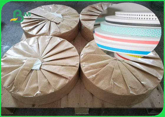 100٪ مواد غذایی درجه صورتی کاغذ کاه رول 60GSM با FSC بی ضرر و نگران کننده