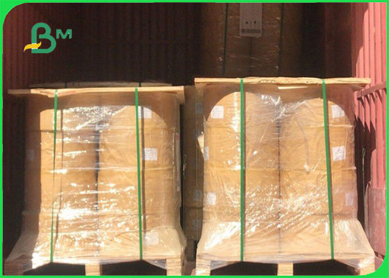 100٪ مواد غذایی درجه صورتی کاغذ کاه رول 60GSM با FSC بی ضرر و نگران کننده