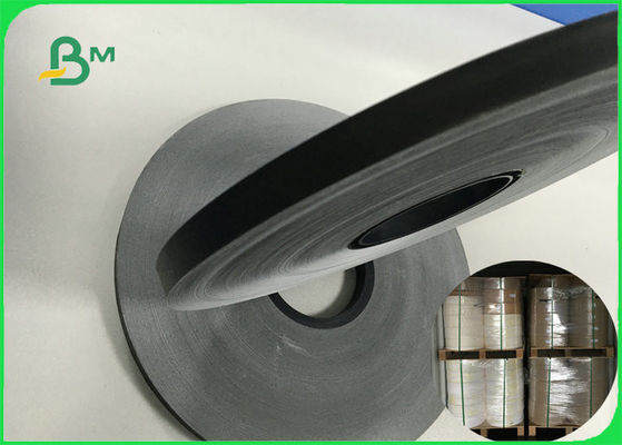 رول کاغذی سیاه و سفید 60gsm قابل چاپ برای نوشیدن FDA FSC برای چاپ نوشیدنی سیاه و سفید