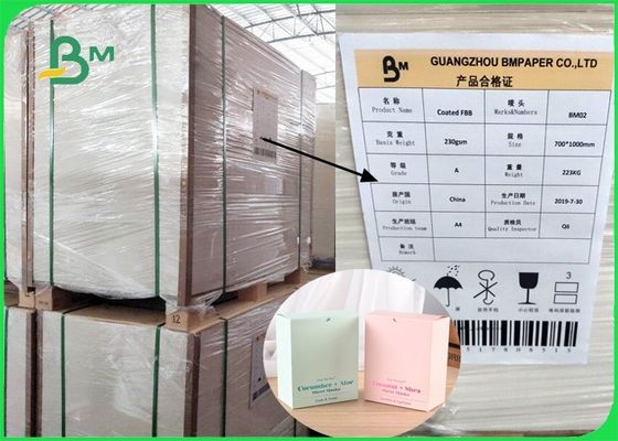 270 گرم 280 گرم 300 گرم FSC سفیدی 95٪ مقوا GC1 براق برای جلد کتاب