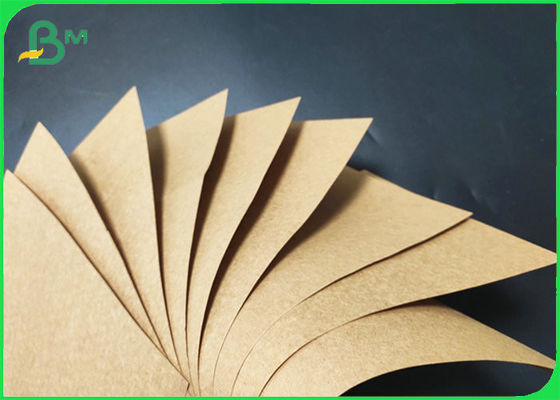 135 گرم 400 گرم رول کاغذ کرافت قهوه ای قابل بازیافت برای بسته بندی مواد غذایی