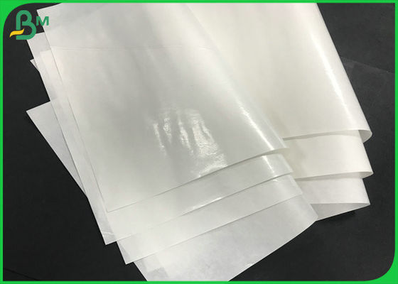 رول کاغذ کرافت سفید 40 تا 120 گرم با پوشش پلی اتیلن با عرض 510 میلی متر FDA برای بسته بندی نان