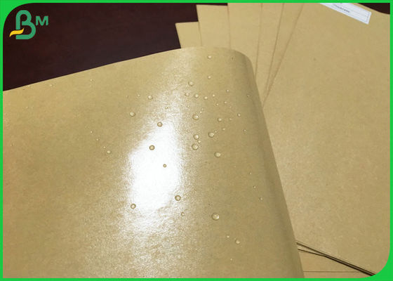 کاغذ کرافت قهوه ای 150 گرمی ضد آب با پوشش پلی اتیلن برای کیسه آجیل