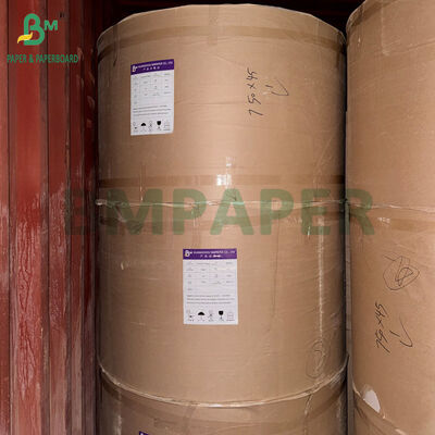 رول های کاغذی ضد چرب 33gsm 35gsm 38gsm سفید شده برای بسته بندی ساندویچ