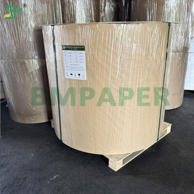 کاغذ بسته بندی کرافت نواری قهوه ای طبیعی MG One Side 50gsm