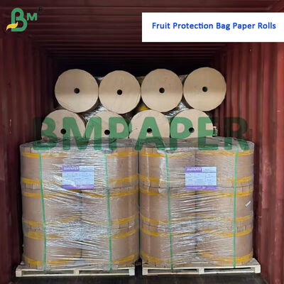 56 گرم رول های کاغذ قرمز 34 گرم رول های کاغذ سیاه برای کیسه های حفاظت از میوه 200mm - 400mm