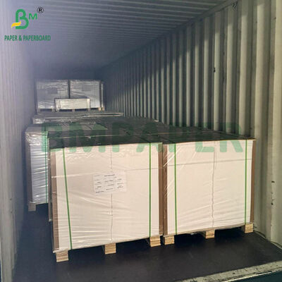 مقوای جعبه تاشو GC2 روکش‌دار 270 گرمی 300 گرمی برای بسته‌بندی مواد غذایی پخته شده 102 × 72 سانتی‌متر